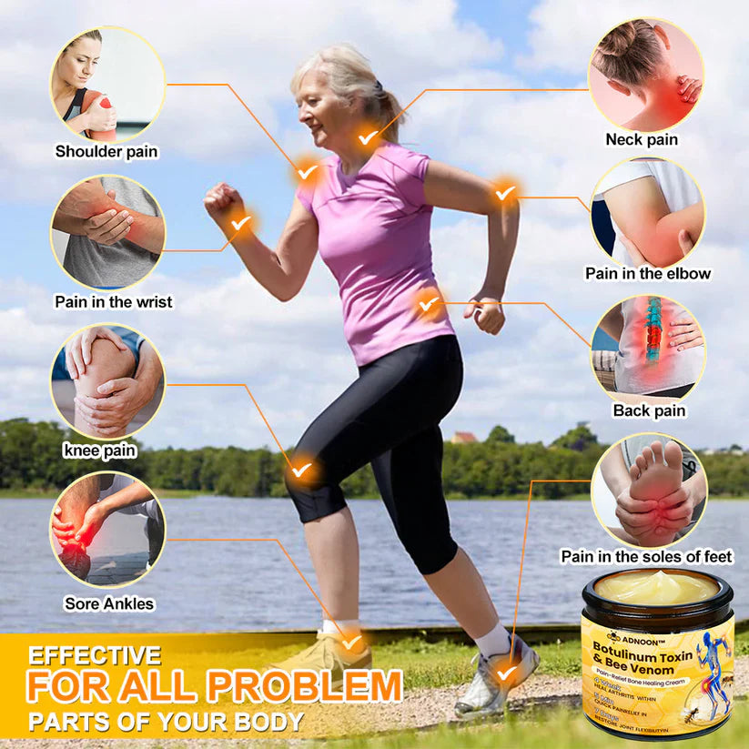 Botulinum Toxin & Bee Venom Pain-Relief Bone Healing Cream (BUY 1 GET 2 FREE)