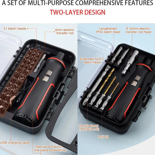 41 In 1 Precision Mini Electric Screwdriver Set