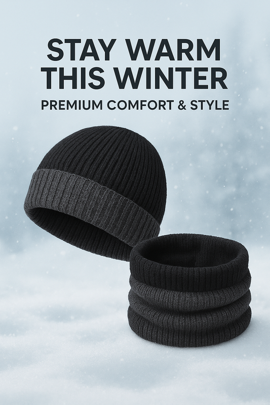 Attractive Woolen Head & Neck Caps (Snow Proof) BUY 1 GET 1 FREE