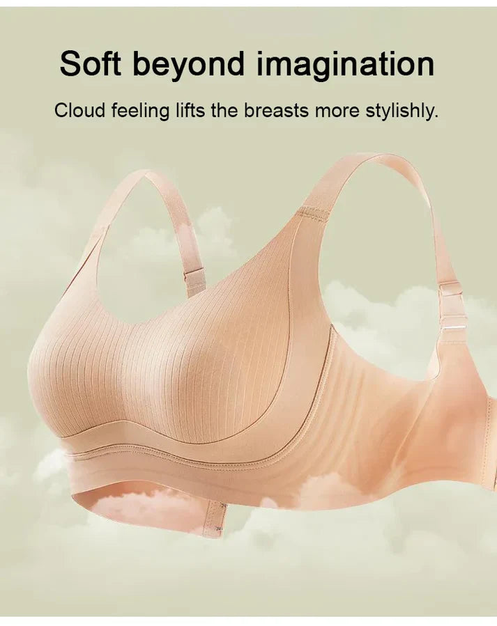🏆Wire-Free Non-Marking Skin-Friendly Push-Up Bra🔥(PACK OF 4)