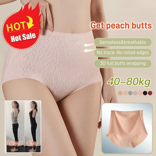 Tummy Control & Hip Lifting Seamless Panties - Multicolor (Pack of 4)