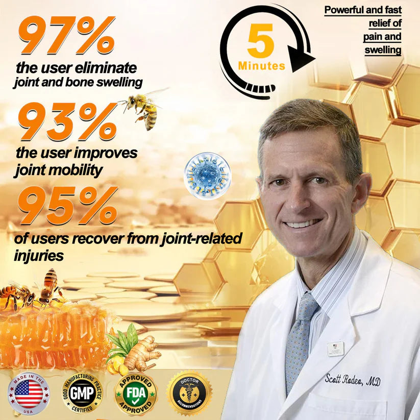 Botulinum Toxin & Bee Venom Pain-Relief Bone Healing Cream (BUY 1 GET 2 FREE)