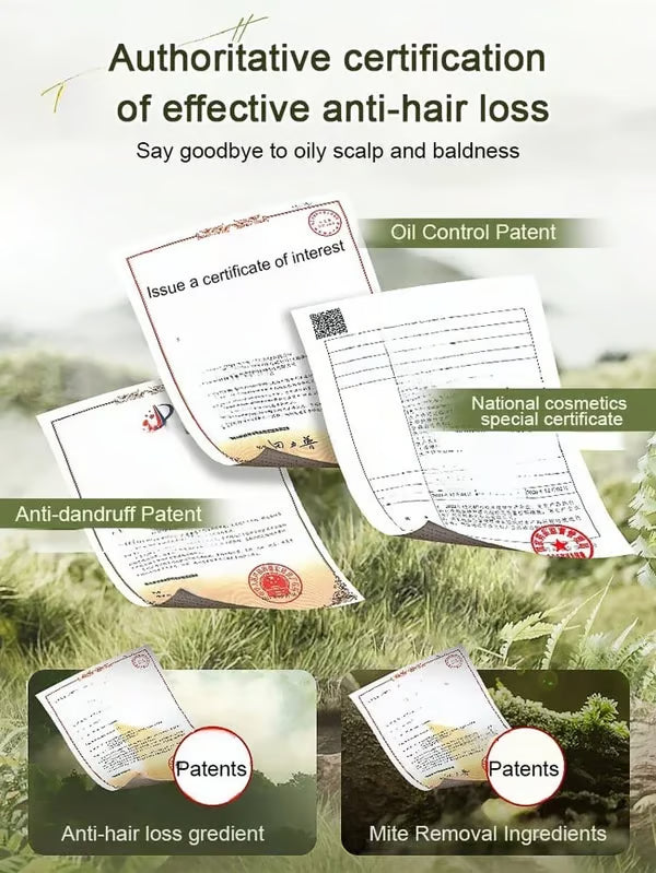 Ginger Plant Extract Anti-Hair Loss Hair Shampoo (PACK OF 4)