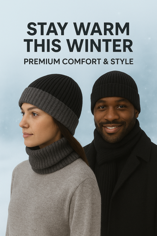 Attractive Woolen Head & Neck Caps (Snow Proof) BUY 1 GET 1 FREE