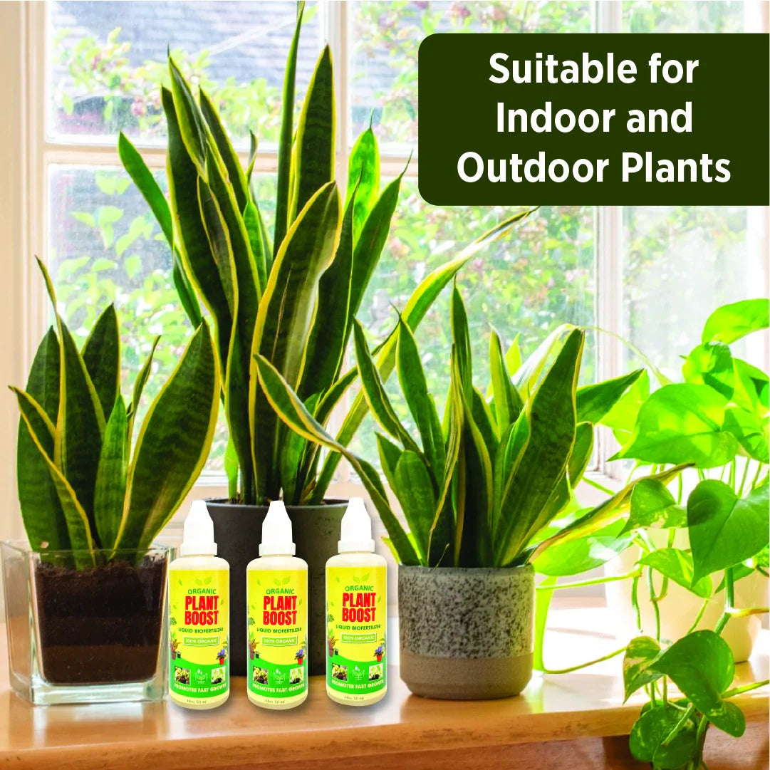 100% Organic Plant Boost Biofertilizer | BUY 1 GET 4 FREE (PACK OF 4)