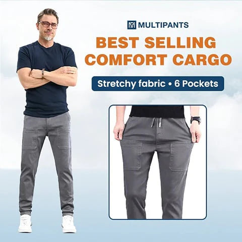 🔥🔥Summer Sale: High Stretch Multi-pocket Durable Cargo Jogger(Buy 1 Get 2 Free)